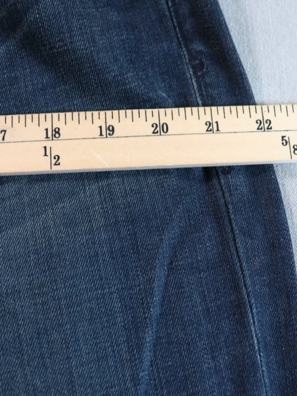 VTG Hudson Clifton Jeans Made in Los Angelos USA | Raw Indigo Denim 34 x 36 Tall - Picture 13 of 16